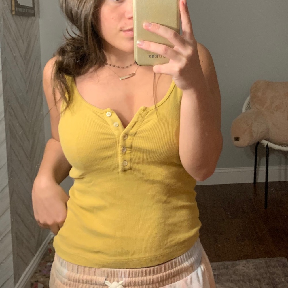 Button up Tank Top
